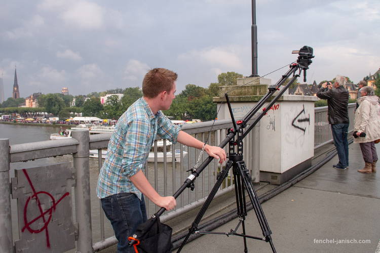 Filmproduktion Frankfurt Kamerakran
