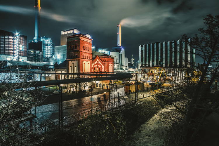 Frankfurt bei Nacht